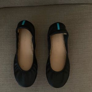 Tieks ballet flats. Worn once. New shape with box. Soft leather.